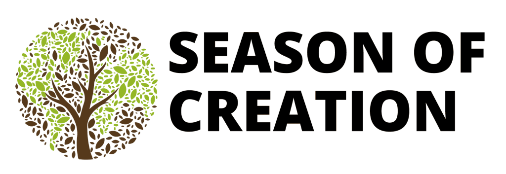 tree logo with Season of Creation written in black next to it.
